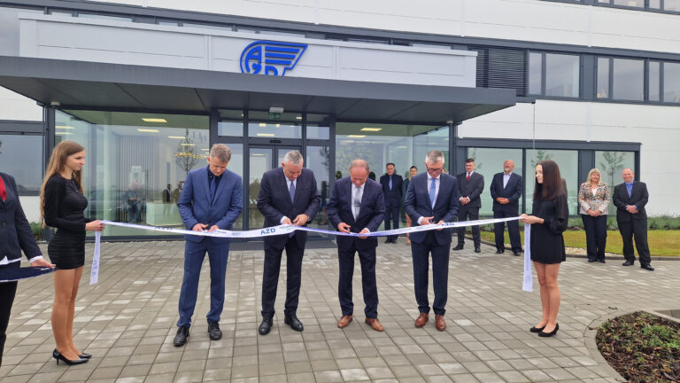 Opening ceremony of the AŽD Technology Centre in Brno 16.10.2023